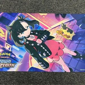 Pokemon TCG Crown Zenith Premium mousepad Marnie & Morpeko V Union
